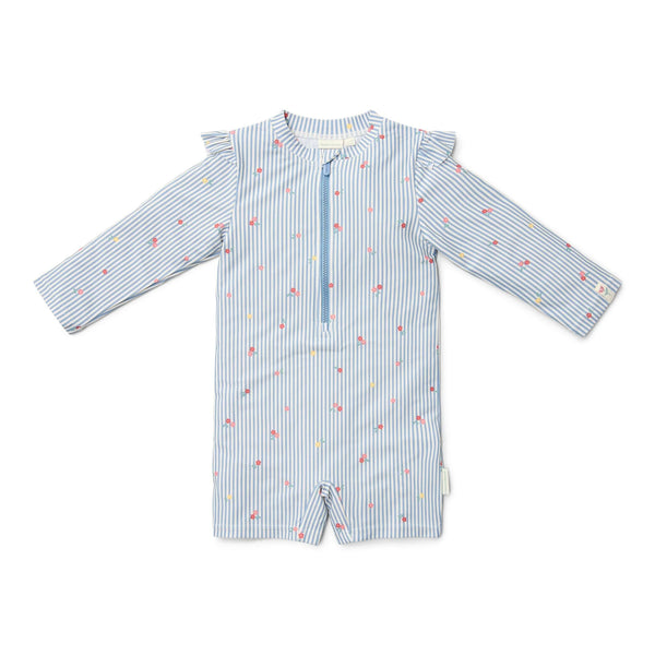 Little Dutch - Swimsuit long sleeve - Multi color- Ocean Treasures (copy)