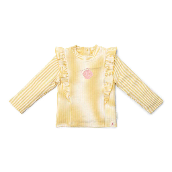 Little Dutch - Zwemshirt - lange mouw - Lemon Yellow