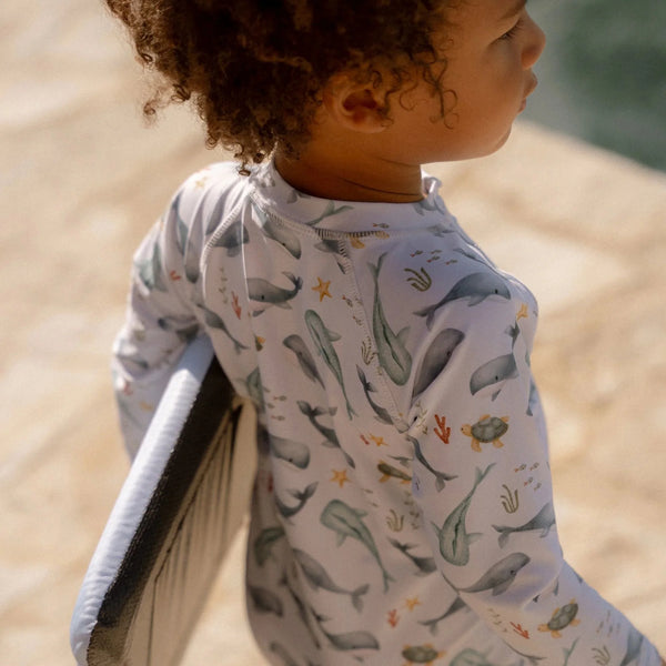 Little Dutch - Swimsuit long sleeve - Sea Life