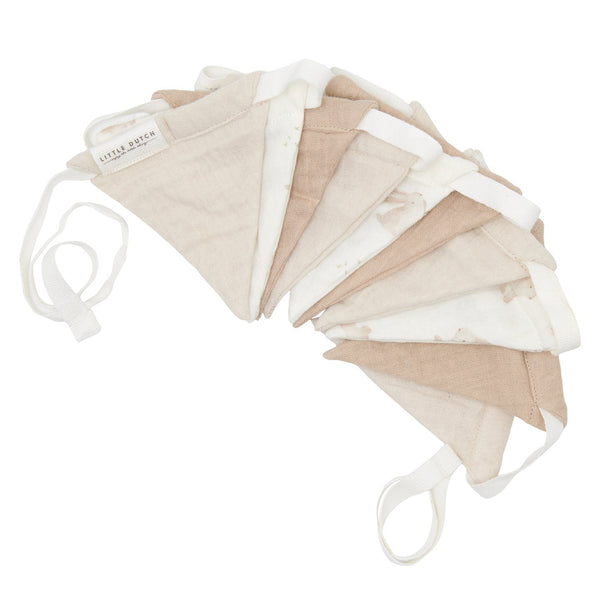 Little Dutch -  Vlaggenlijn  Baby Bunny (200 cm), Slingers en feestgordijnen, Little Dutch, Keekabuu