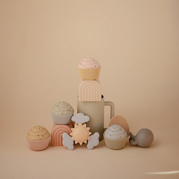Mushie - Babyspeeltje Spinner met Zuignap, Activiteiten speelgoed, Mushie, Keekabuu