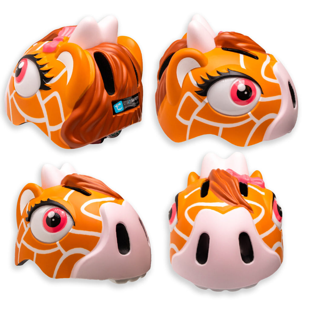 Crazy Safety - Kinderhelm - Fietshelm met dierenontwerpen - vanaf 2 tot 7 jaar, Buitenspeelgoed, Crazy Safety, Keekabuu