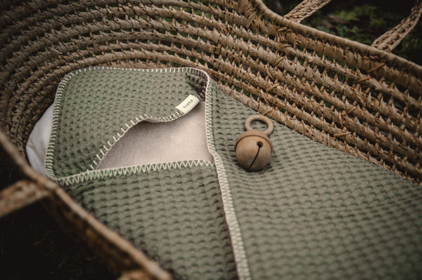 Koeka - Omslagdoek - Wikkeldeken - Teddy - Wafel