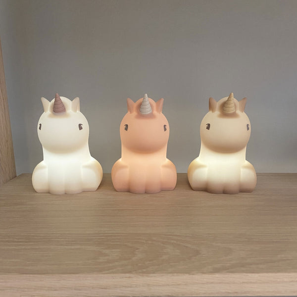 Nuuroo - Sol siliconen lampje - Unicorn - Keekabuu