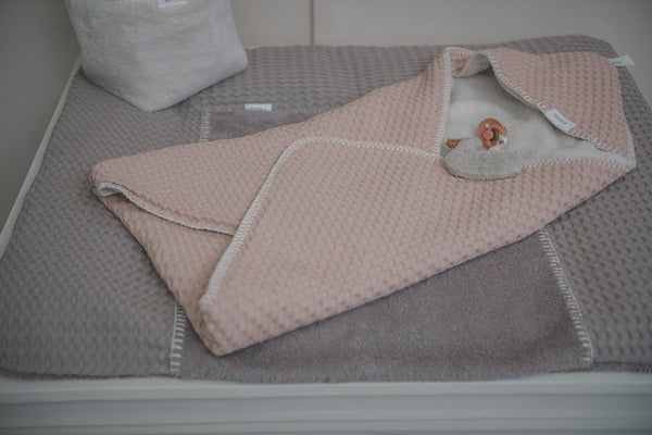 Koeka - Omslagdoek - Wikkeldeken - Teddy - Wafel