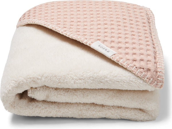Koeka - Omslagdoek - Wikkeldeken - Teddy - Wafel