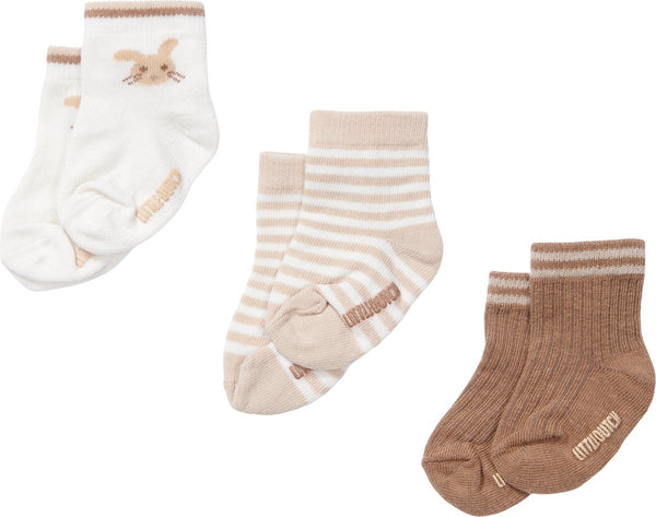Little Dutch - Babysokjes Baby Bunny ( 3-Pack), Sokken, Little Dutch, Keekabuu