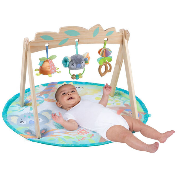 Playgro - Houten Activiteiten Gym - Friends Botanical, Babygyms & speelkleden, Playgro, Keekabuu