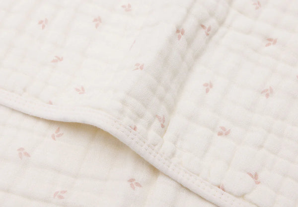 Jollein - Hydrofiel Wieg deken 75x100cm - Harvest Wild Rose - Keekabuu
