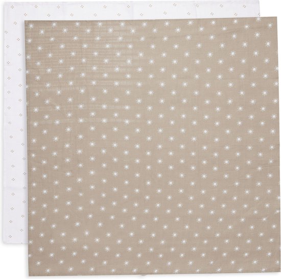 Jollein - Hydrofiele Multidoek Small - 70x70cm - 2 Stuks