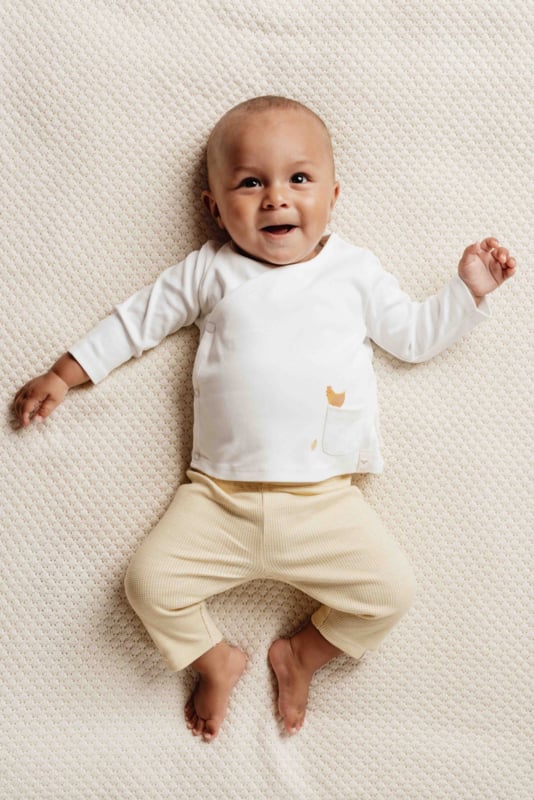 Little Dutch - T-shirt overslag lange mouw Little Farm Off-White, Shirts, Little Dutch, Keekabuu