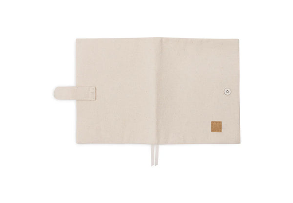 Jollein - Groeiboekje hoes 23x17cm - Twill - Natural - Keekabuu
