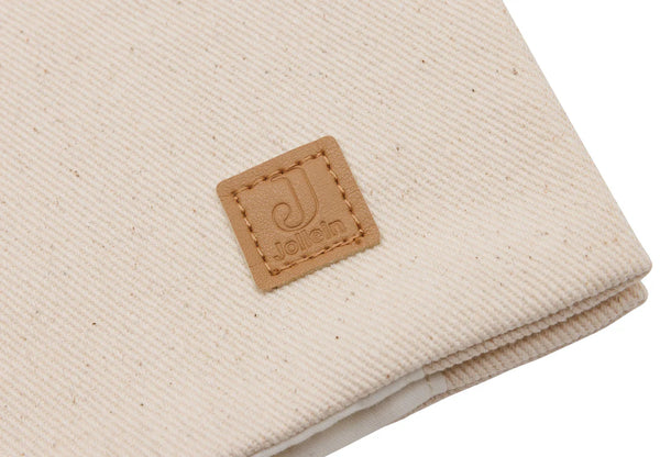 Jollein - Groeiboekje hoes 23x17cm - Twill - Natural - Keekabuu