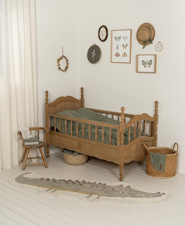 Little Dutch - Vloerkleed Crocodile (53x170 cm), Vloerkleed, Little Dutch, Keekabuu