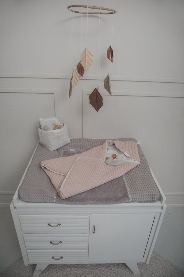 Koeka - Omslagdoek - Wikkeldeken - Teddy - Wafel