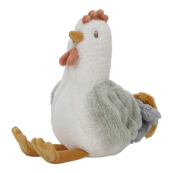 Little Dutch - Knuffel Kip 17cm Little Farm, Knuffels, Little Dutch, Keekabuu
