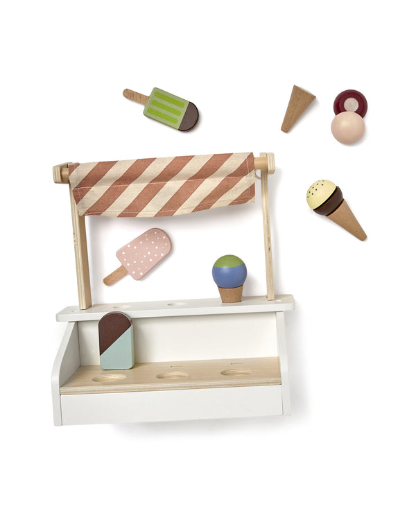 Kids Concept - Houten IJsset - IJstafelstand speelset, Houten speelgoed, Kid's Concept, Keekabuu