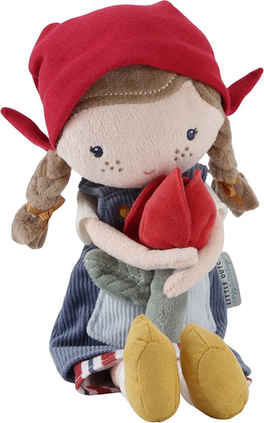 Little Dutch - Knuffelpop Hollandse Rosa 35cm, , Keekabuu, Keekabuu