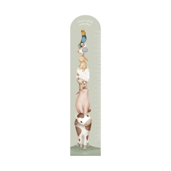 Little Dutch - Groeimeter Muursticker Little Farm, Groeimeter, Little Dutch, Keekabuu
