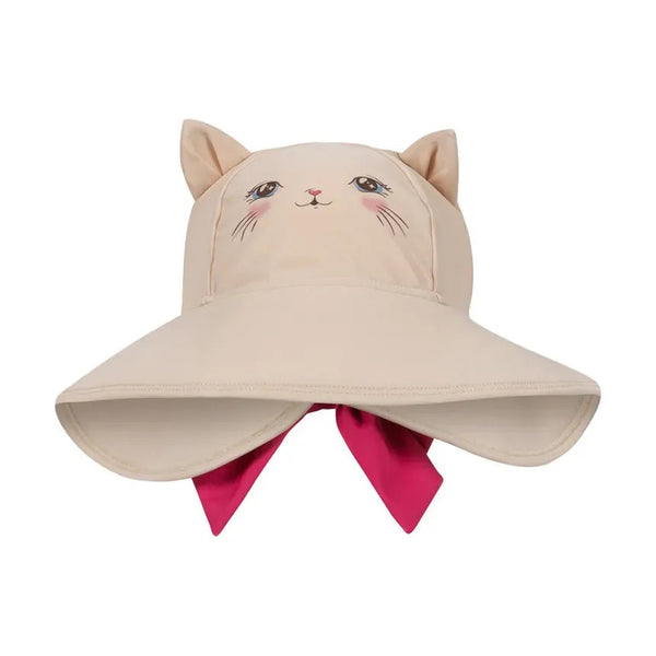 Konges Slojd - Sonnenhut - Kitty mit Ohren - Soft Pink