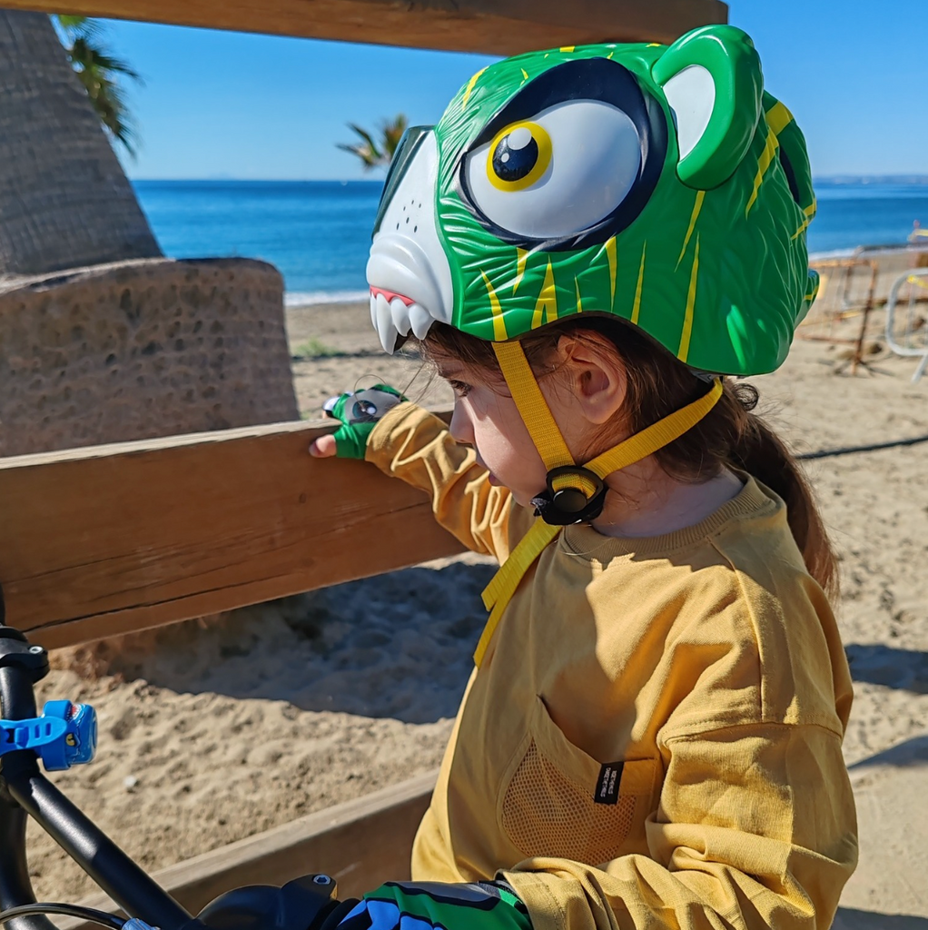 Crazy Safety - Kinderhelm - Fietshelm met dierenontwerpen - vanaf 2 tot 7 jaar, Buitenspeelgoed, Crazy Safety, Keekabuu