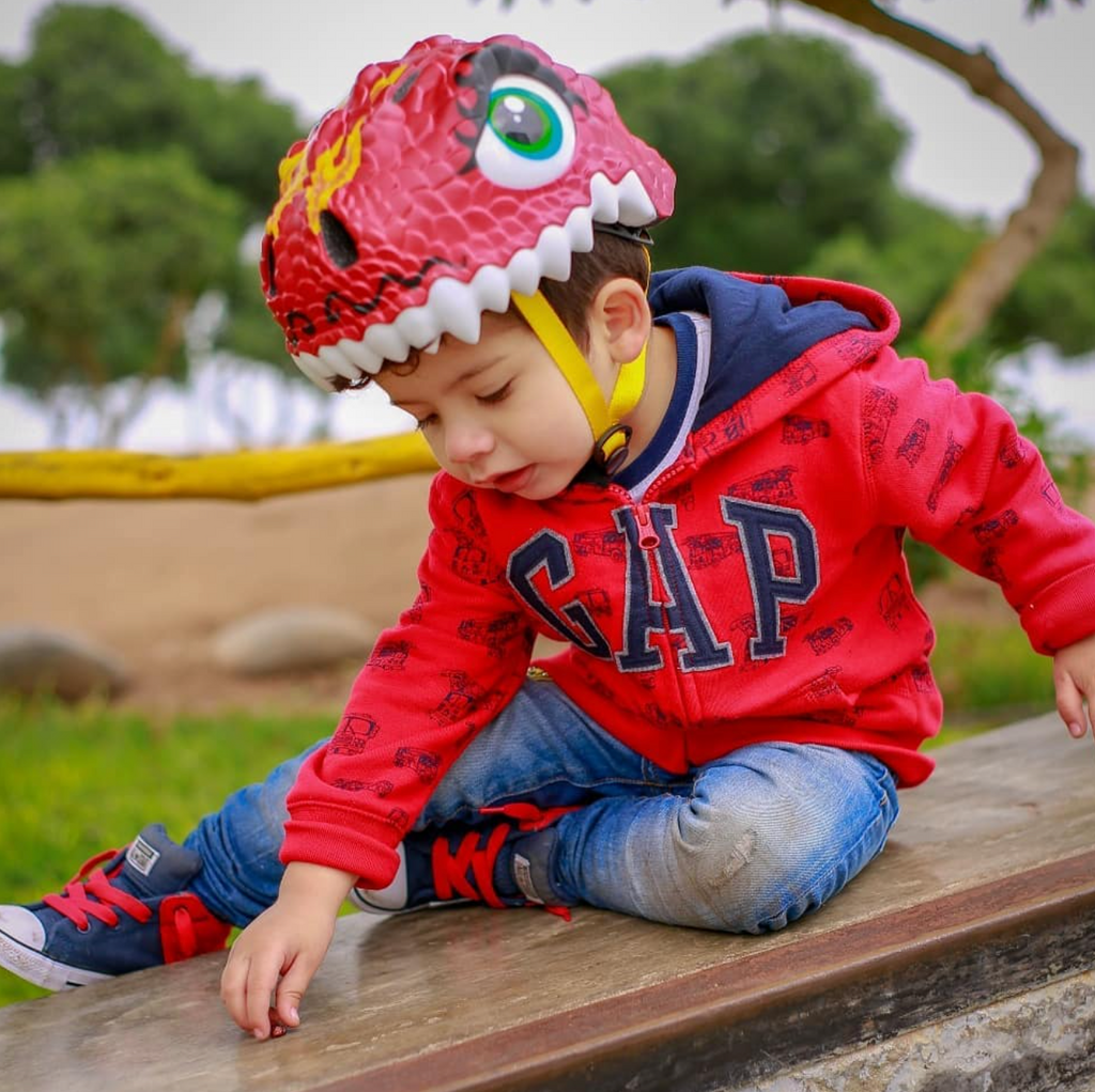 Crazy Safety - Kinderhelm - Fietshelm met dierenontwerpen - vanaf 2 tot 7 jaar, Buitenspeelgoed, Crazy Safety, Keekabuu