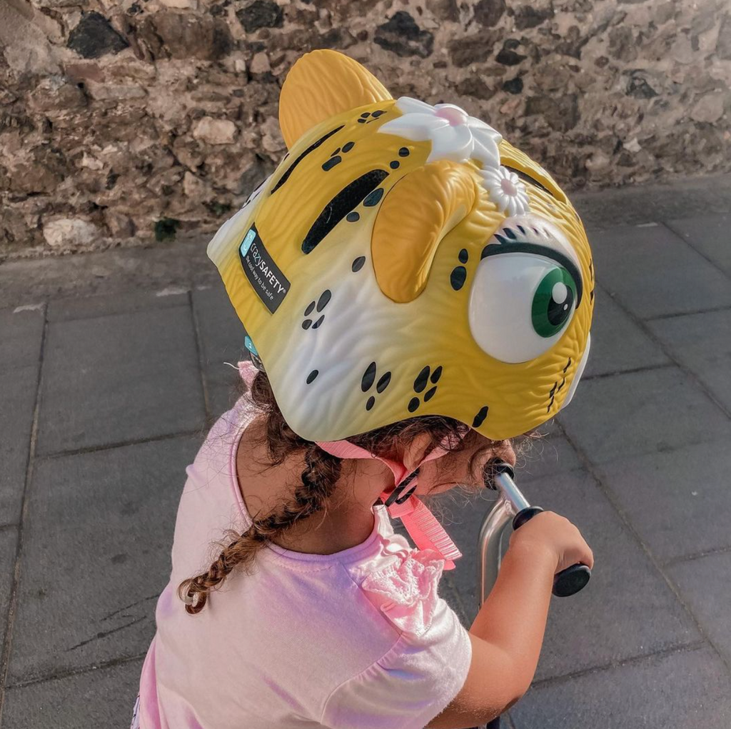 Crazy Safety - Kinderhelm - Fietshelm met dierenontwerpen - vanaf 2 tot 7 jaar, Buitenspeelgoed, Crazy Safety, Keekabuu