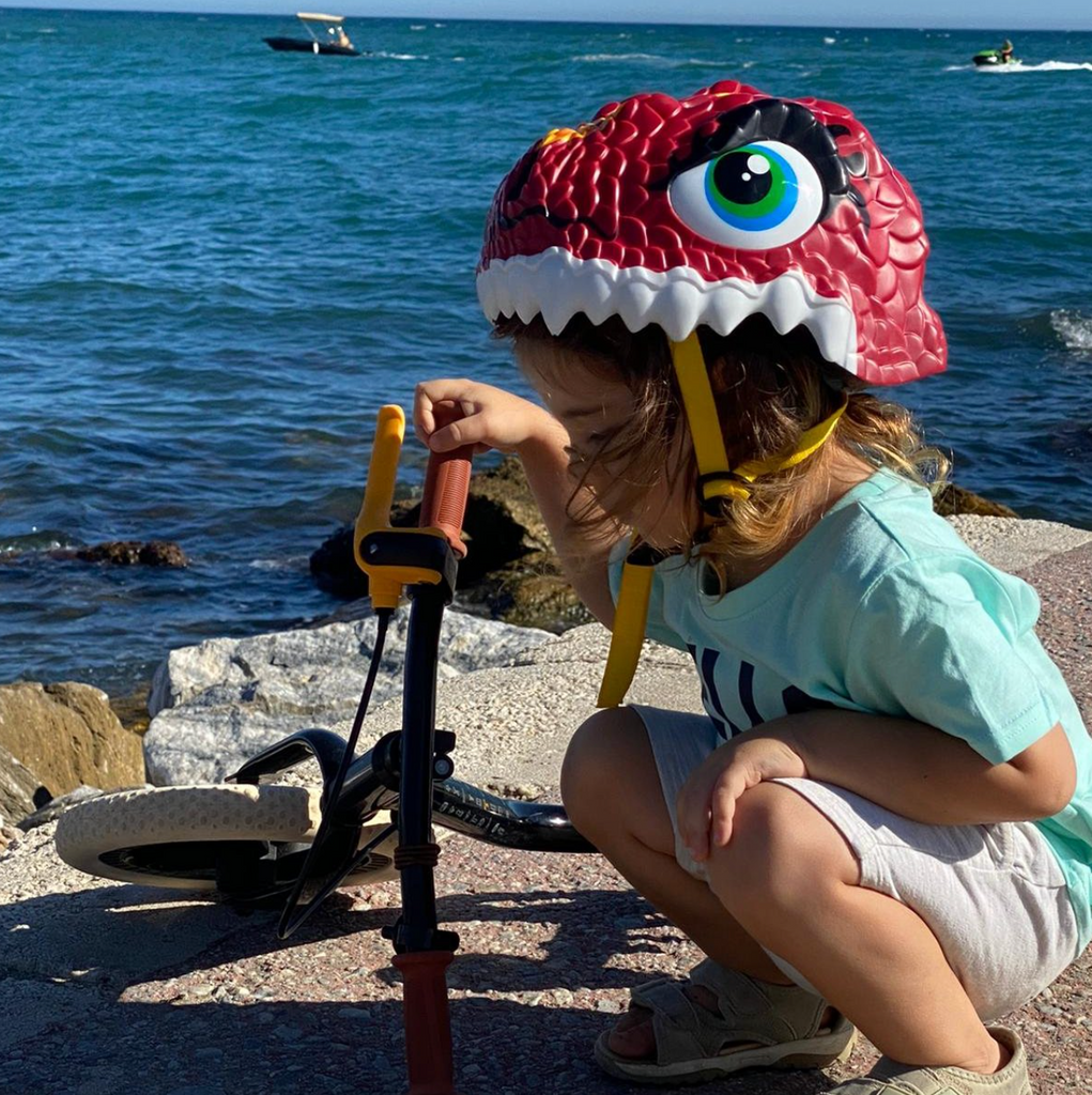 Crazy Safety - Kinderhelm - Fietshelm met dierenontwerpen - vanaf 2 tot 7 jaar, Buitenspeelgoed, Crazy Safety, Keekabuu