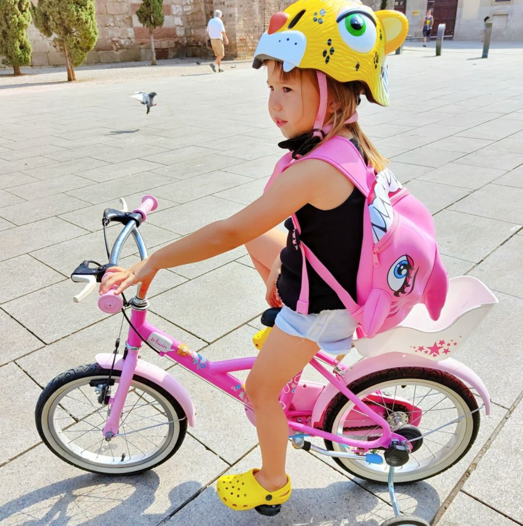 Crazy Safety - Kinderhelm - Fietshelm met dierenontwerpen - vanaf 2 tot 7 jaar, Buitenspeelgoed, Crazy Safety, Keekabuu