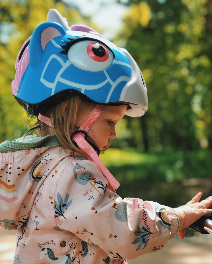 Crazy Safety - Kinderhelm - Fietshelm met dierenontwerpen - vanaf 2 tot 7 jaar, Buitenspeelgoed, Crazy Safety, Keekabuu
