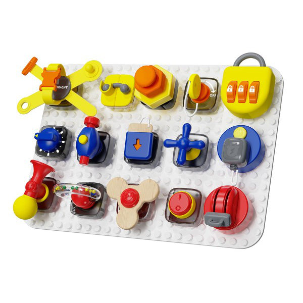 Topbright - Busy Bord Deluxe, Activiteiten speelgoed, Topbright, Keekabuu