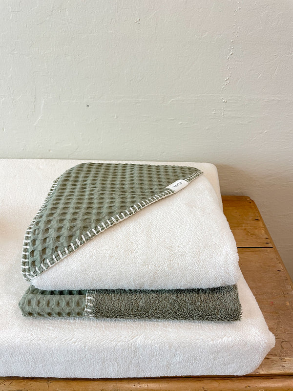 Koeka - Omslagdoek - Wikkeldeken - Teddy - Wafel