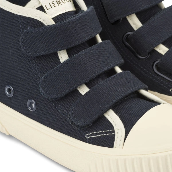 Liewood - Canvas Sneaker met Velcro - Midnight Navy - Keekabuu