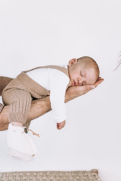 SAGA Copenhagen - Delpa - Salopette broekje - light oak - Keekabuu