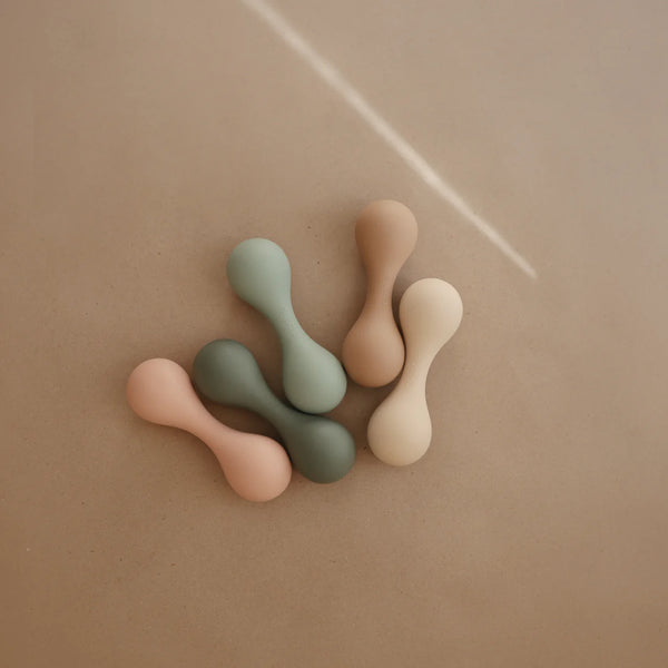 Mushie - Rammelaar Silicone, Rammelaars, Mushie, Keekabuu