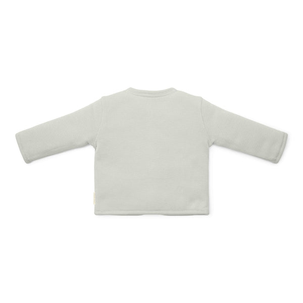 Little Dutch - Vestje Wafel - Soft Green, Vest, Little Dutch, Keekabuu