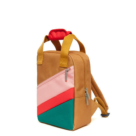 Petit Monkey - Colorblock Rugtas, Rugzakken, Keekabuu, Keekabuu