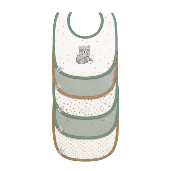 Lässig  - Slabbetje set van  5 stuks, Slabbetjes, Lässig, Keekabuu