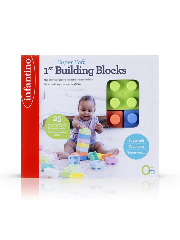 Infantino - Super Zachte Bouwblokken, Activiteitenspeelgoed, Infantino, Keekabuu
