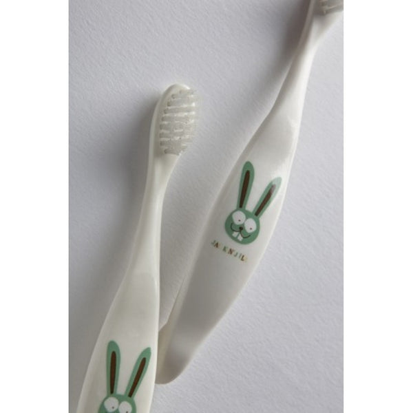 Jack N' Jill - Zahnbürste - Bio-Zahnbürste Hase - speziell für Kinder