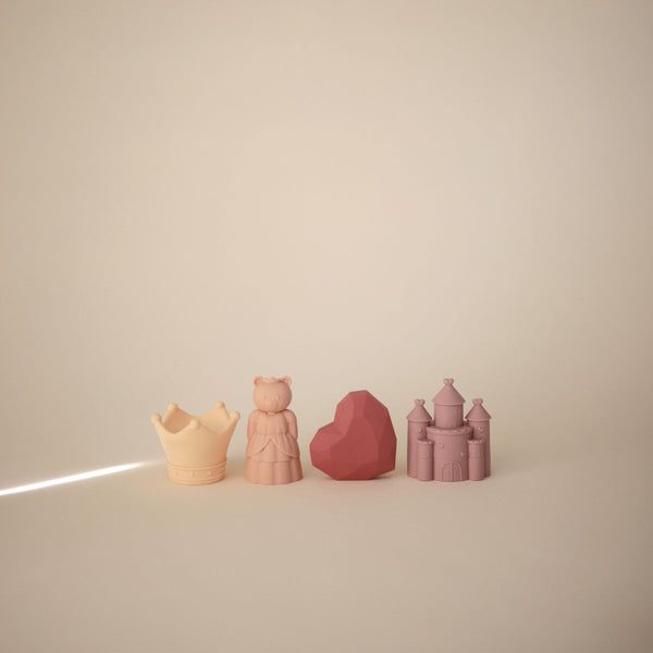 Mushie - Bath toys - Princess (set of 4)