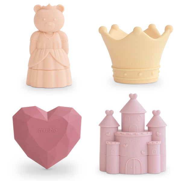 Mushie - Bath toys - Princess (set of 4)