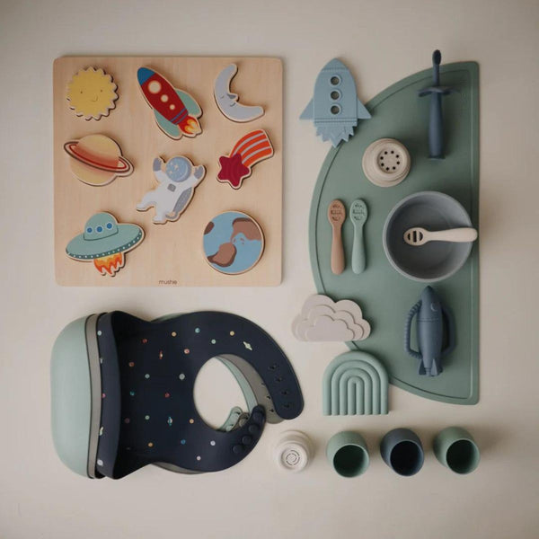 Mushie - Hochet et jouet de dentition à la fois