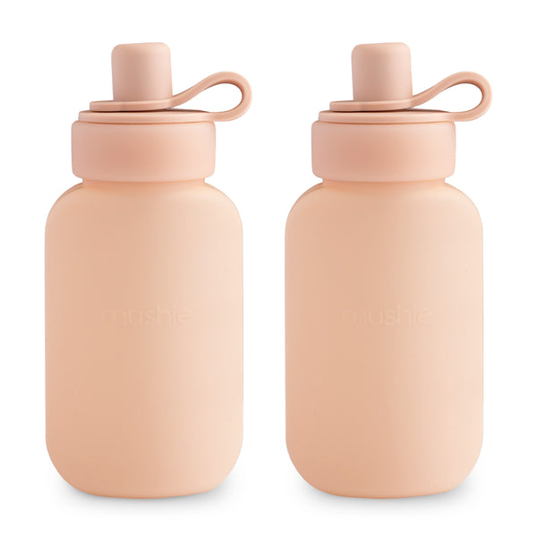 Mushie - Bouteille à boire en silicone - Bouteille à smoothie