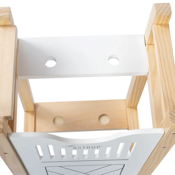 byAstrup - Houten Stokpaarden Stal - Paardenbox voor 2 Stokpaarden - Exclusief Stokpaarden