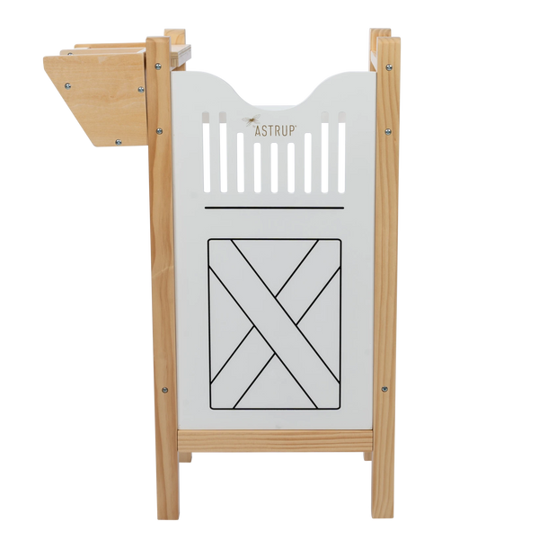 byAstrup - Houten Stokpaarden Stal - Paardenbox voor 2 Stokpaarden - Exclusief Stokpaarden