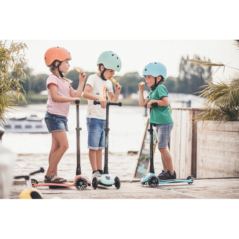 Scoot and Ride - Kinderhelm - Helmet S-M - 51cm-55cm - vanaf 3 tot 5 jaar, Buitenspeelgoed, Scoot and ride, Keekabuu
