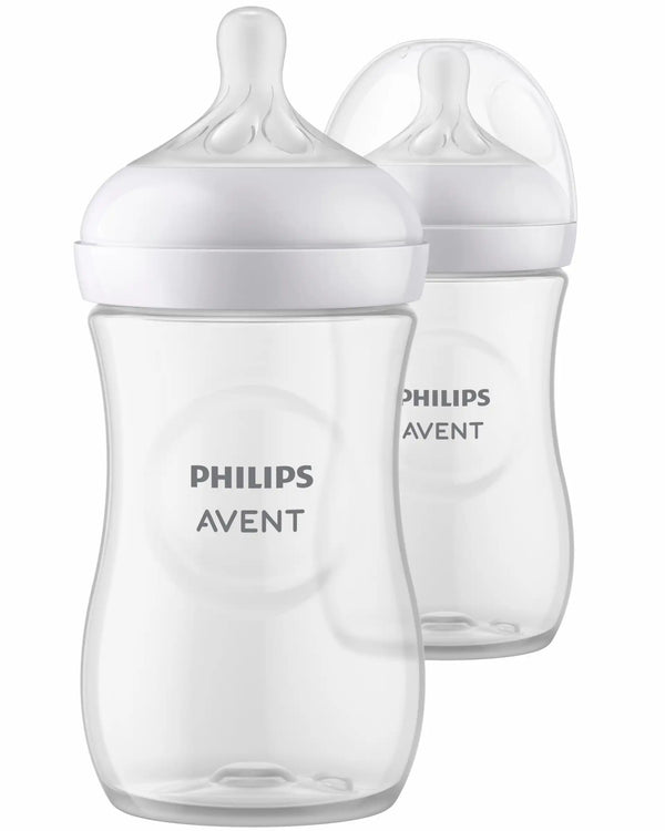 Philips Avent - Natural 3.0 zuigfles 260 ml - 2 stuks, Babyflessen, Philips Avent, Keekabuu