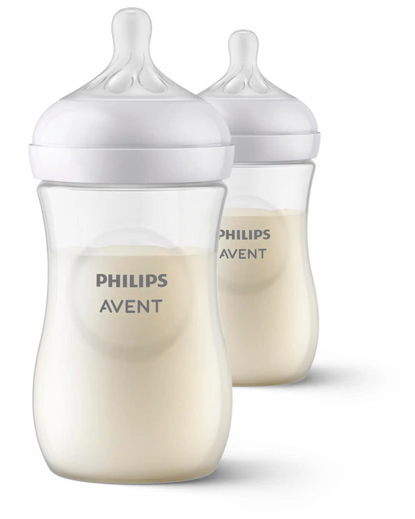 Philips Avent - Natural 3.0 zuigfles 260 ml - 2 stuks, Babyflessen, Philips Avent, Keekabuu