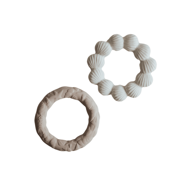 Natruba - Bijtring - Ocean & Shell - Beige - Keekabuu